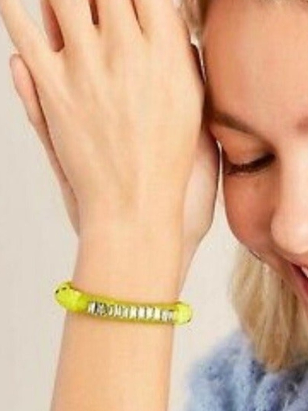 Stella&Dot Know The Ropes Citron Bracelet